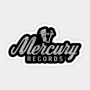 Mercury Record Vintage Sticker